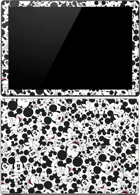 Disney Mickey Mouse Face Pattern Surface Pro 4 Skin